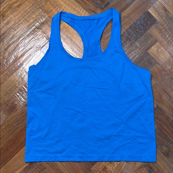 Lululemon Blue Racerback Tank Top size 12 - Picture 2 of 3